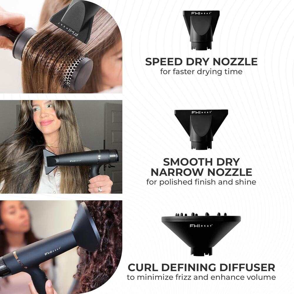 FHI Heat Innovator Pro Power Speed Hair Dryer w/ Diffuser Quick Dry $350 - Picture 4 of 4
